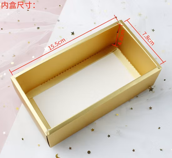 Custom Packaging Paper Box Cardboard Macron Cake Bakery Nuts Candy Chocolate Box with PVC Clear Window