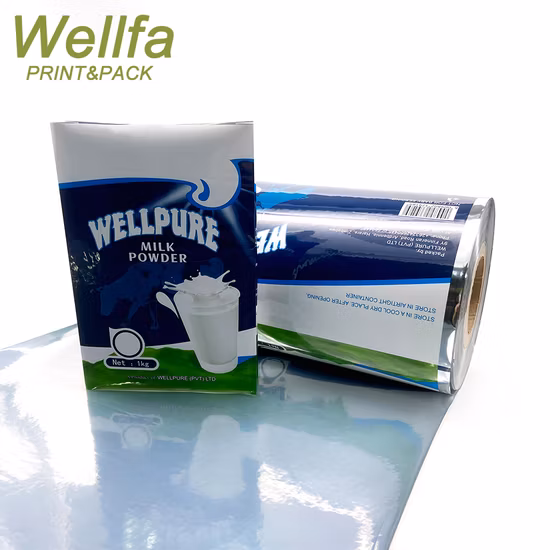 Custom Printed 100g 500g 1kg Resealable Coffee Milk Powder Packaging Plastic Pouch Mylar Packing Sachet Whey Protein Bags
