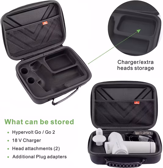 Harte, stoßfeste EVA-Schutzbox für Grafikrechner, Tragetasche