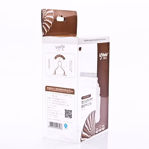 Hochwertige PVC-Verpackungshülle aus Kunststoff, Geschenk-Faltschachtel
