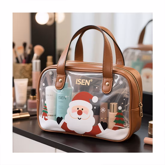 Reise-Kosmetiktasche aus transparentem PVC, wasserdicht, für den Strand, durchsichtige Make-up-Tasche aus PVC