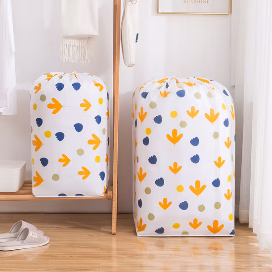 PEVA-Kleideraufbewahrungshalter mit großer Kapazität und Tasche