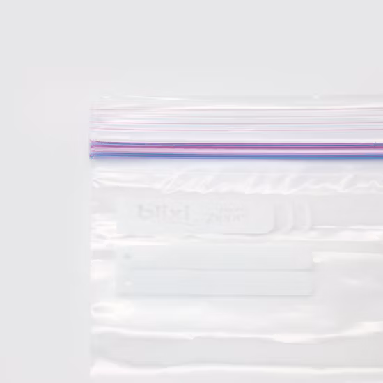 Maßgeschneiderte Verpackungstasche aus mattiertem EVA-Kunststoff mit Reißverschluss für Schmuck, Bekleidung und Kosmetik