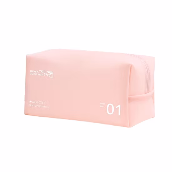 Reise transparent PVC Frauen Reißverschluss klar Make-up Taschen Beauty Case Laurger Kosmetiktasche